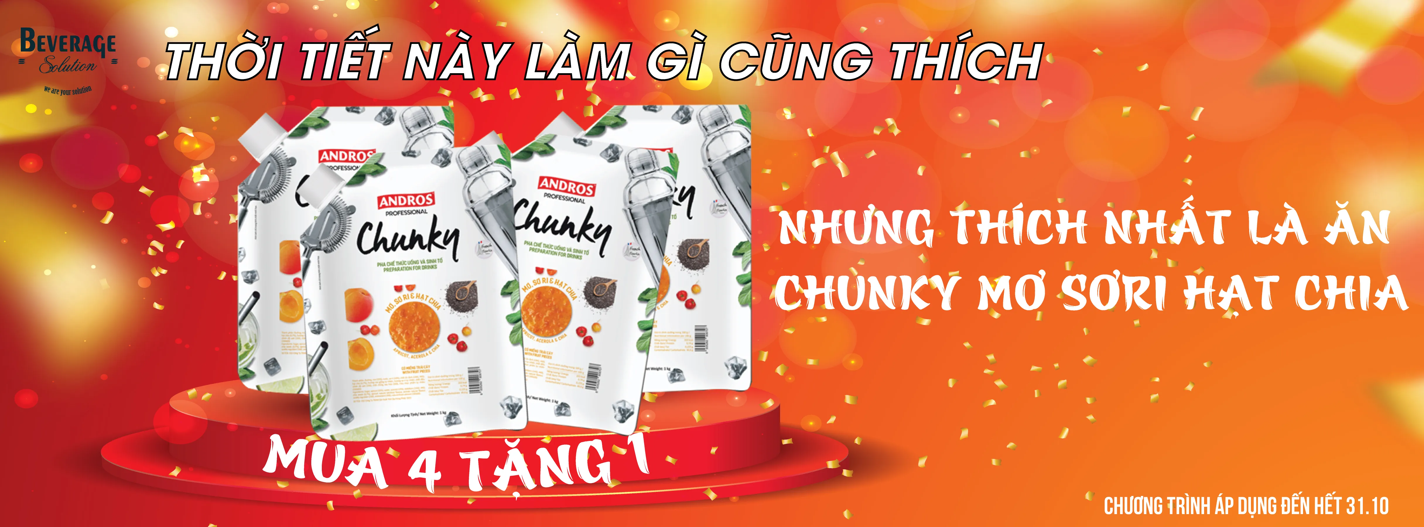 CHUNKY MƠ SƠ RI HẠT CHIA