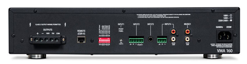 AMPLY MIXER JBL VMA160