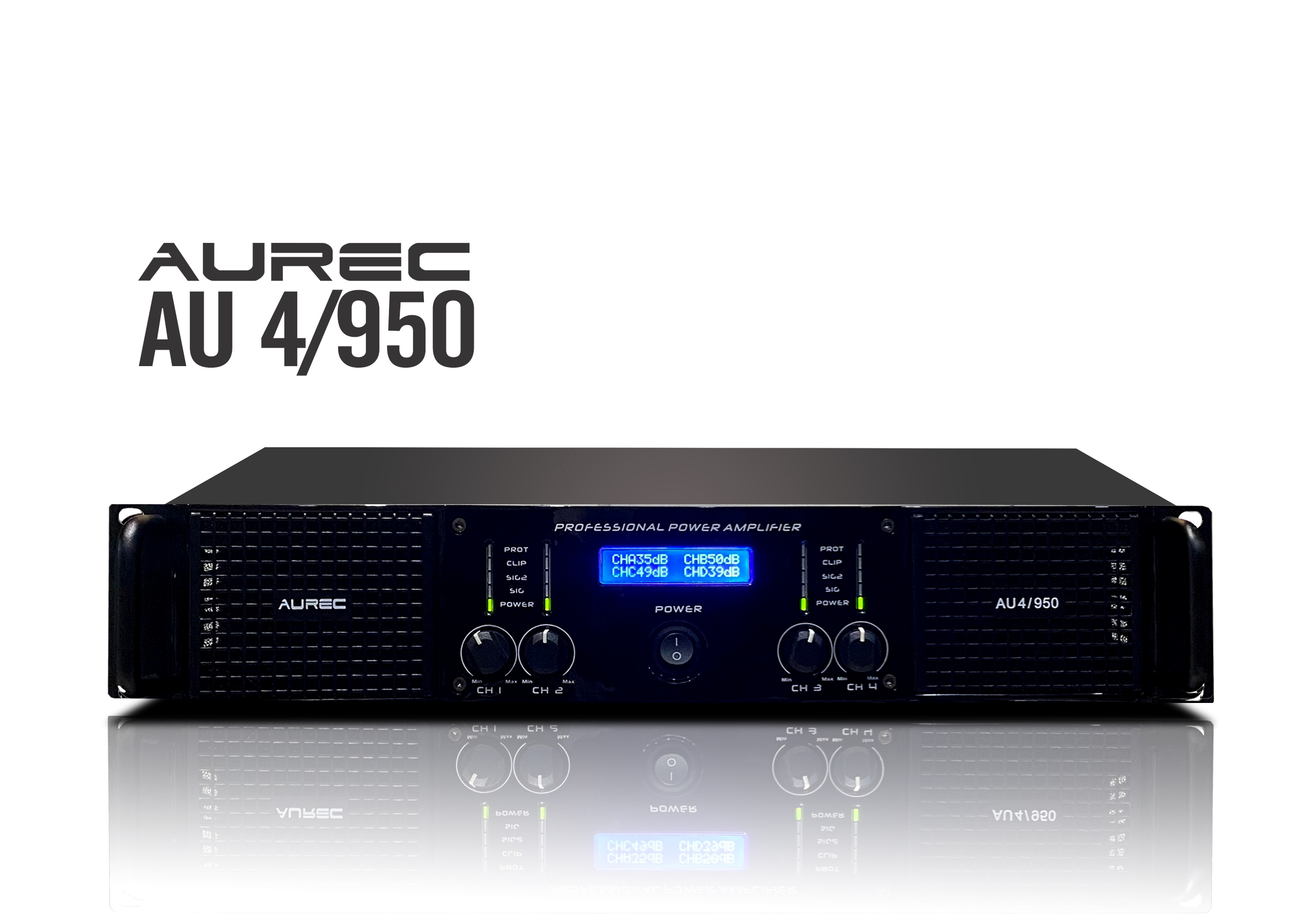 Main công suất 4 kênh AUREC AU 4/950