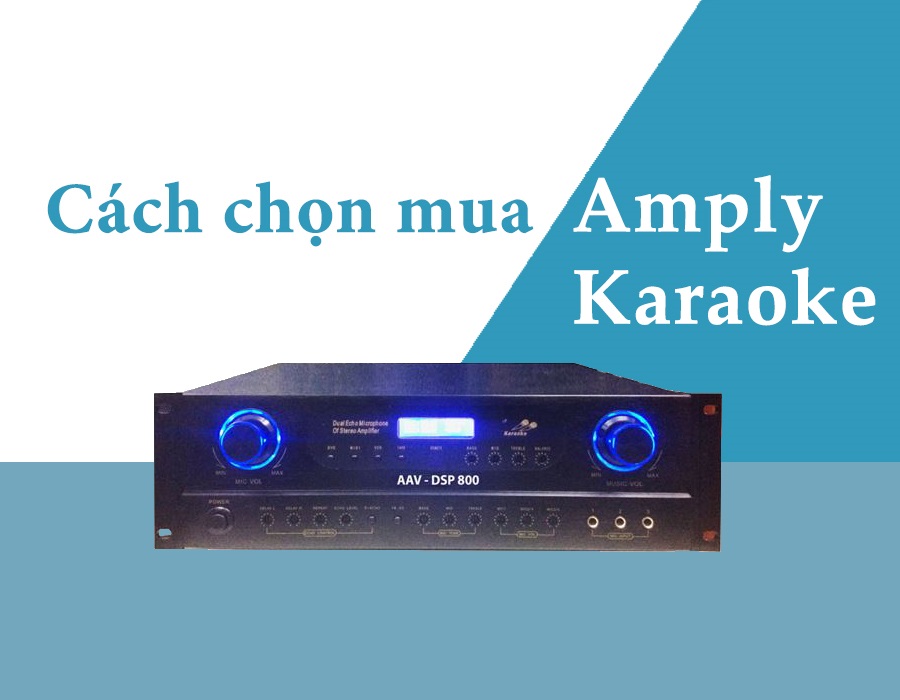 BỘ AMPLY KARAOKE GIA ĐÌNH 