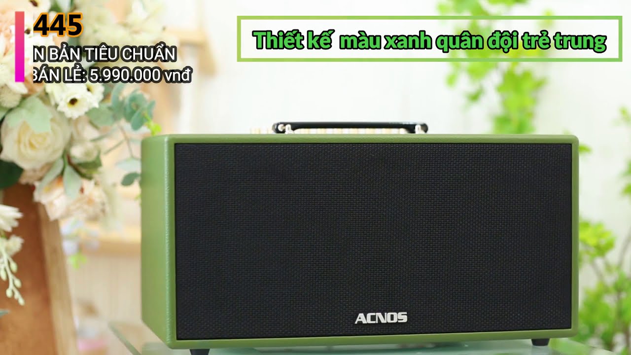 Dàn Âm Thanh Di Động ACNOS CS445