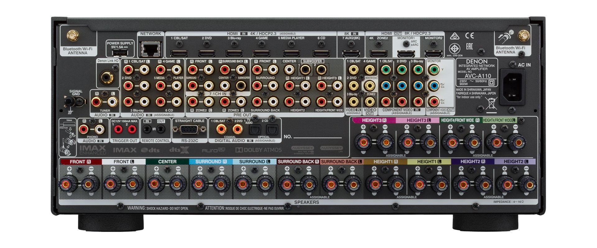 Ampli Denon AVC-A110