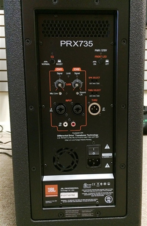 LOA JBL NHẬP KHẨU PRX735