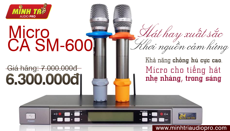Micro CA SM-600 - HÀNG CHÍNH HÃNG