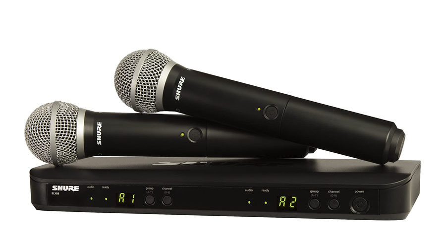Micro không dây Shure BLX288A/PG58
