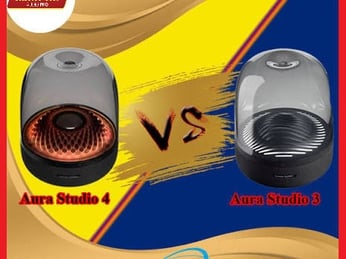So sánh chi tiết Harman Kardon Aura Studio 5 và Aura Studio 4? Có đáng để nâng cấp?