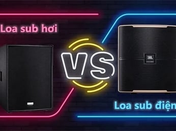 So sánh loa Sub hơi và loa Sub điện: Nên mua loại nào cho dàn karaoke của gia đình?