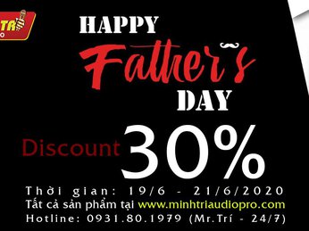 🔔🎊FATHER'S DAY - GIẢM NGAY 30%