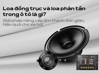 Loa đồng trục và loa phân tần trong ô tô là gì? Giải pháp nâng cấp âm thanh đơn giản, hiệu quả cho xe hơi