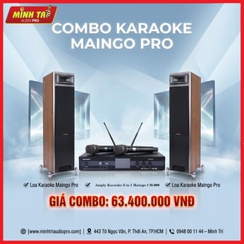 COMBO KARAOKE MAINGO PRO: KHI ÂM THANH TRỞ THÀNH BIỂU TƯỢNG CỦA ĐẲNG CẤP SỐNG