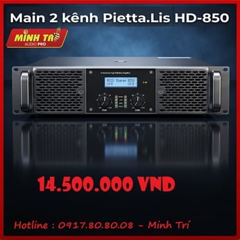 Main 2 kênh Pietta.Lis HD-850