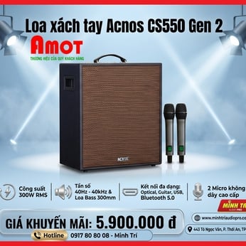 Loa Karaoke Di Động Acnos CS550 Gen 2