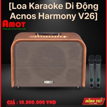 Loa Karaoke Di Động Acnos Harmony V26