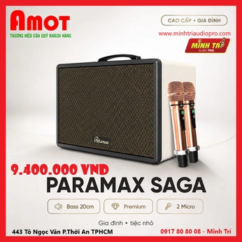 Loa Xách Tay Paramax Saga