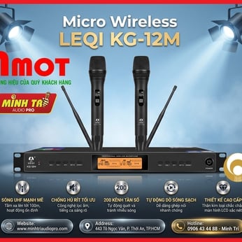 Micro Karaoke LEQI AUDIO KG-12M