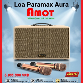 Loa Xách Tay Paramax Aura