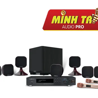 KING SERIES - Dàn xem phim, nghe nhạc tích hợp karaoke Dolby Atmos 5.1CH