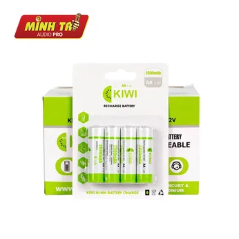Pin sạc KIWI AA 2800MAH vỉ 4 viên