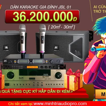 DÀN KARAOKE JBL 01 