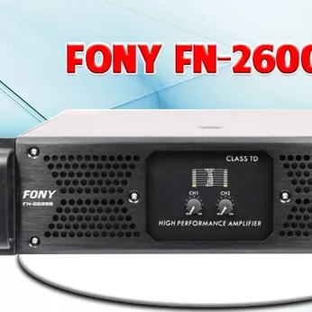 Công Suất 2 Kênh FONY FN-26000