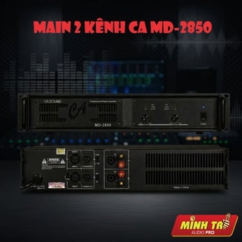 Main công suất 2 kênh CA Sound MD-2850