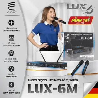 Micro Karaoke EUDAC AUDIO LUX-6M