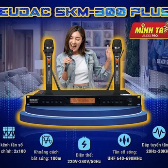 Micro Karaoke EUDAC AUDIO SKM-300 Plus