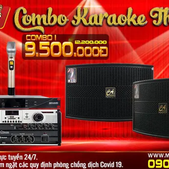 BỘ DÀN KARAOKE THÁNG 6 - COMBO 1