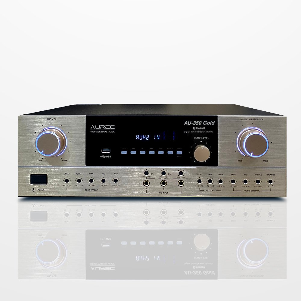 AMPLY LIỀN VANG CƠ AU-350H - Gold