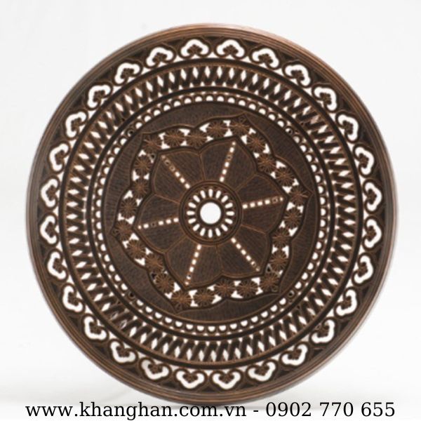 Bàn sân vườn mẫu tròn nhôm đúc Bàn sân vườn mẫu tròn nhôm đúc