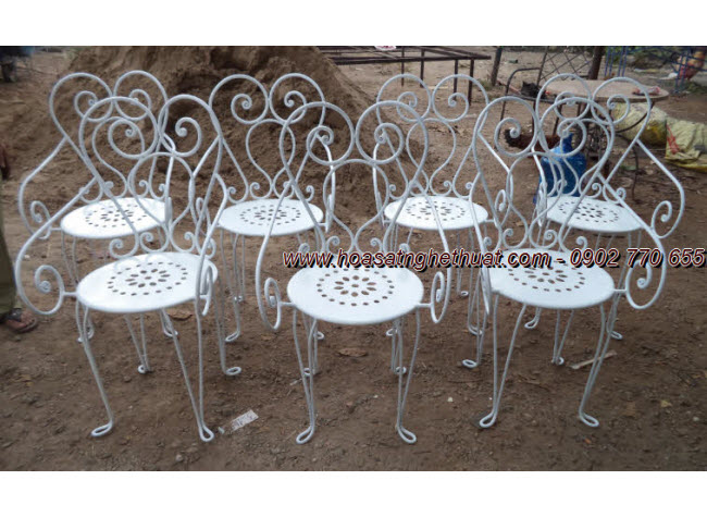 Những mẫu bàn ghế sắt rèn mỹ thuật được yêu thích nhất năm 2014-KH-BG005 Những mẫu bàn ghế sắt rèn mỹ thuật được yêu thích nhất năm 2014-KH-BG005