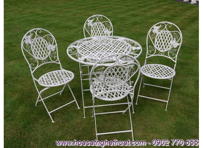 Những mẫu bàn ghế sắt rèn mỹ thuật được yêu thích nhất năm 2014-KH-BG017 Những mẫu bàn ghế sắt rèn mỹ thuật được yêu thích nhất năm 2014-KH-BG017