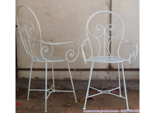 Ghế tròn sắt nghệ thuật KH-G005 Ghế tròn sắt nghệ thuật KH-G005