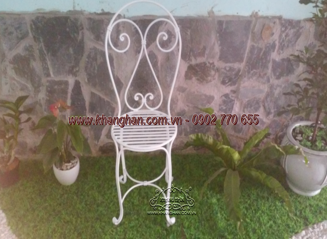 Ghế tròn sắt nghệ thuật KH-G006 Ghế tròn sắt nghệ thuật KH-G006