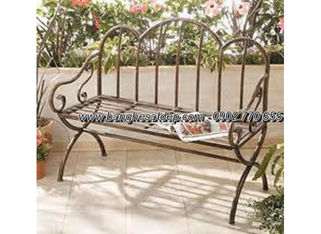 Long benches outdoor iron art KH-G033 Long benches outdoor iron art KH-G033