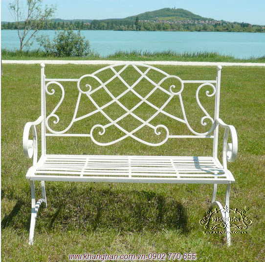 Benches beautiful iron garden art KH-G045 Benches beautiful iron garden art KH-G045