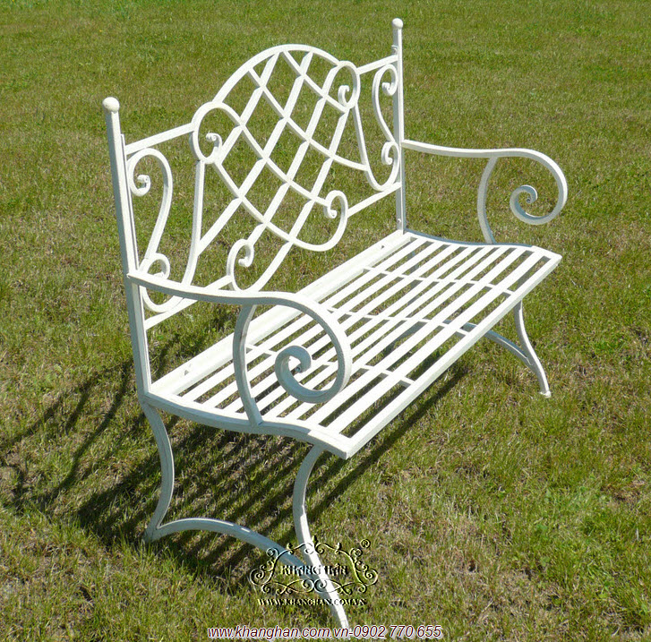 Benches beautiful iron garden art KH-G045 Benches beautiful iron garden art KH-G045