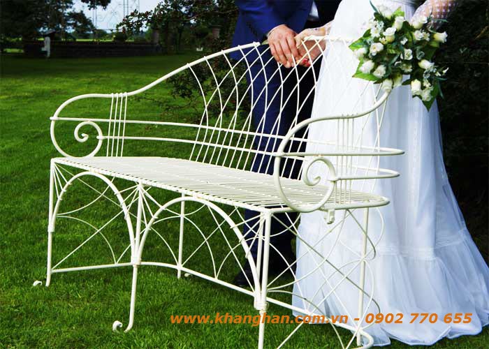 Benches Bending iron garden art beautiful Italian style KH-G067 Benches Bending iron garden art beautiful Italian style KH-G067