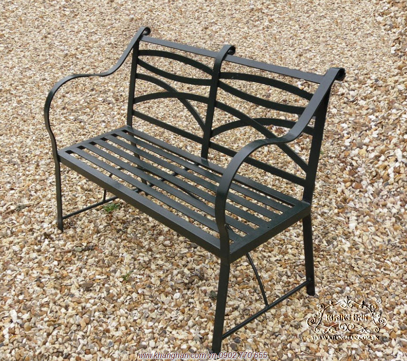 Benches Bending iron garden art beautiful Italian style KH-G070 Benches Bending iron garden art beautiful Italian style KH-G070