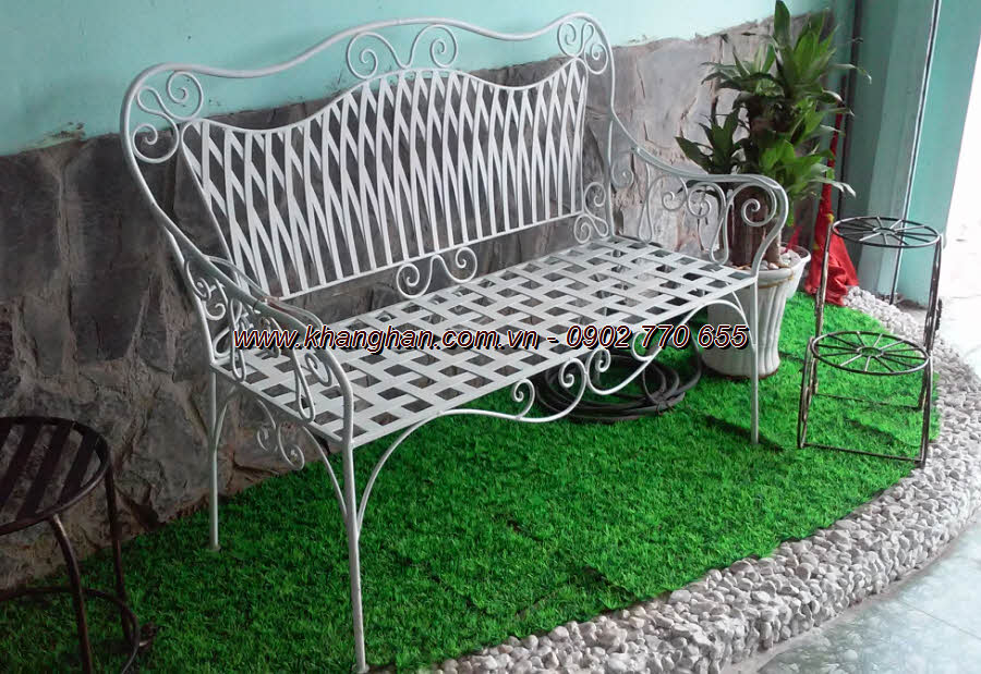 Ghế Băng Dài Sắt Rèn KH-G079 Ghế Băng Dài Sắt Rèn KH-G079