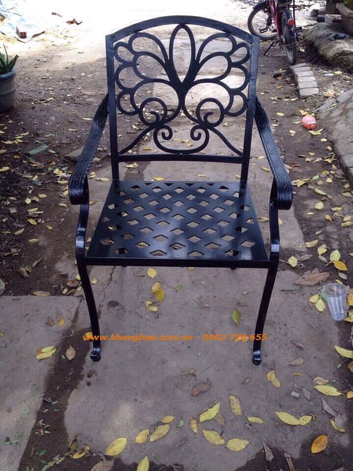 Ghế sắt mỹ thuật KH14-BG024 Ghế sắt mỹ thuật KH14-BG024