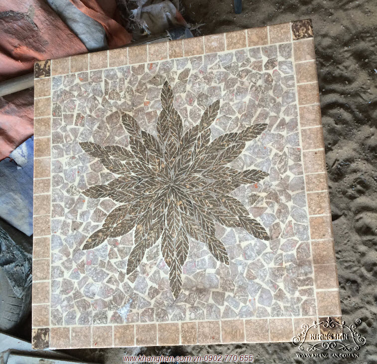 Mặt bàn đá Mosaic KH16-M001 (2) Mặt bàn đá Mosaic KH16-M001 (2)