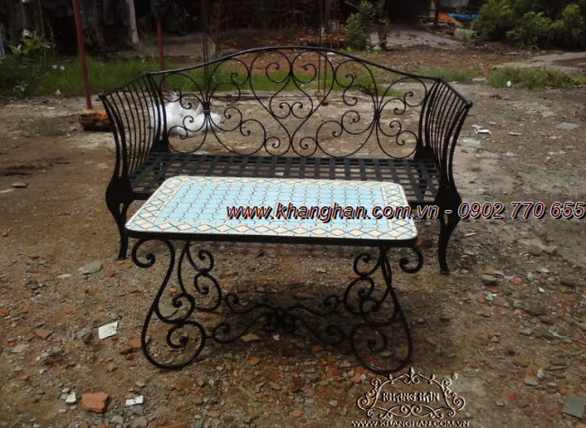 Wrought iron furniture art Khang Han KH14-BG001 Wrought iron furniture art Khang Han KH14-BG001