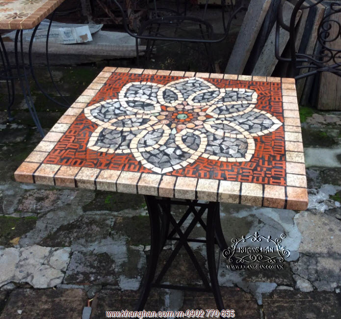 Mặt bàn đá MOSAIC KH15-M001 Mặt bàn đá MOSAIC KH15-M001