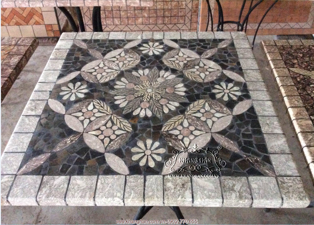 Mặt bàn đá MOSAIC KH15-M008 (1) Mặt bàn đá MOSAIC KH15-M008 (1)