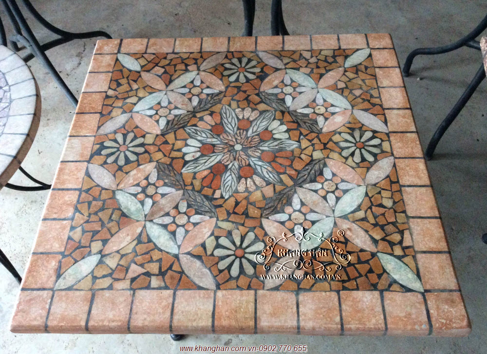Mặt bàn đá MOSAIC KH15-M008 (2) Mặt bàn đá MOSAIC KH15-M008 (2)