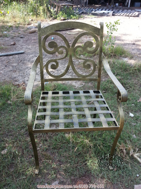 Ghế sắt nghệ thuật - KH15-BG001 Ghế sắt nghệ thuật - KH15-BG001