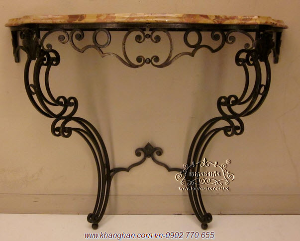 Wrought iron table art wall KH15-B007 Wrought iron table art wall KH15-B007