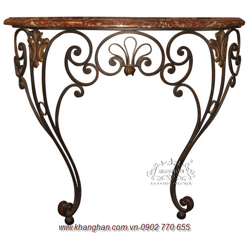 Wrought iron table art wall KH15-B015 Wrought iron table art wall KH15-B015