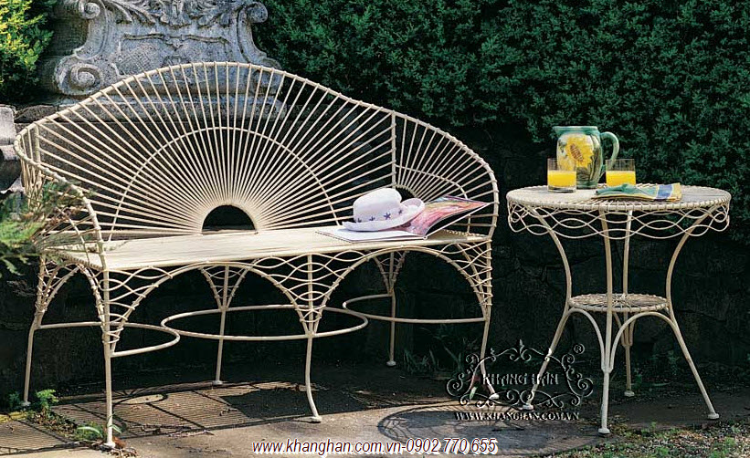 Benches iron art KH16-GD003 Benches iron art KH16-GD003